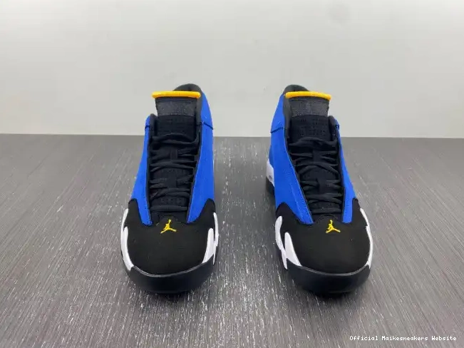 Official Maikesneakers 14 Retro 487471-407 Jordan Laney 0625